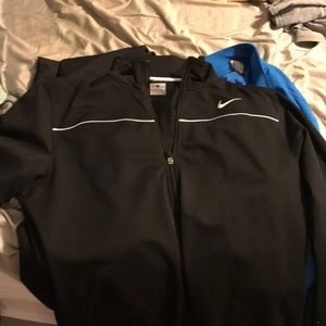 Nike dri fit zip up large
